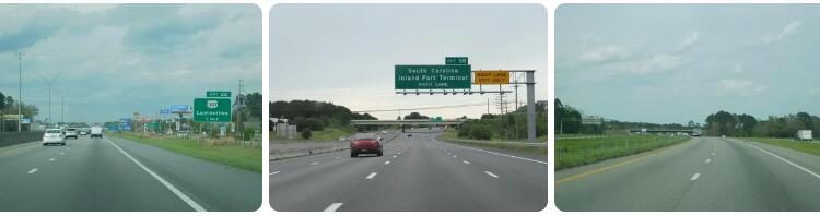 Interstate 885 in North Carolina